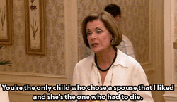 Lucille Bluth Raising Glass Of Liquor GIF