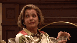 Lucille Bluth Roll Eyes Buster Copycat GIF