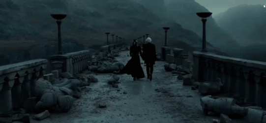 Lucius Malfoy Running GIF