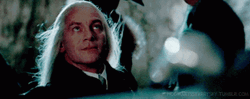 Lucius Malfoy Smiling GIF