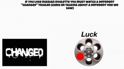 Luck Poster Next To Revolver GIF