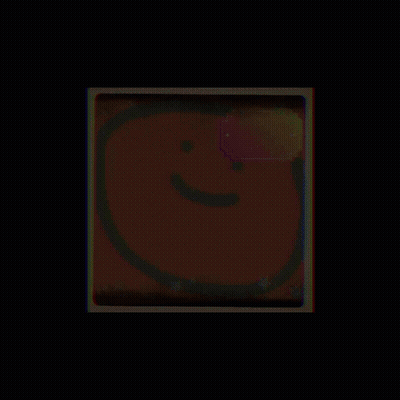 Lucky Black Cat With Yellow Eyes GIF
