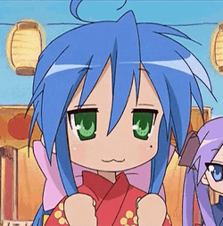 Lucky Star Anime GIF
