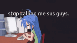 Lucky Star Konata Izumi Anime Typing  GIF