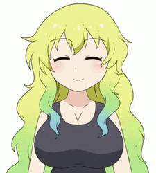Lucoa Anime Moving With Eyes Closed GIF