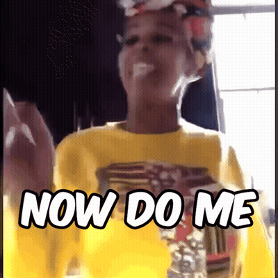 Lucy Brown Saying It's My Turn Now GIF