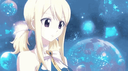 Lucy Heartfilia Celestial Wand GIF