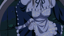 Lucy Heartfilia Fairy Tail Battle GIF