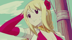 Lucy Heartfilia Fairy Tail Pretty GIF