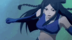 Lucy Heartfilia Minerva Back Kick GIF