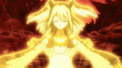 Lucy Heartfilia Power Up GIF