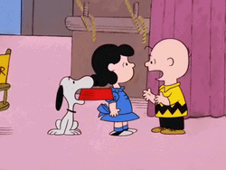 Lucy Van Peanuts Snoopy Thanksgiving GIF