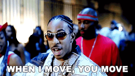 Ludacris Get Low When I Move You Move GIF