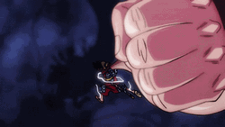 Luffy Gear 3 Black Fist GIF