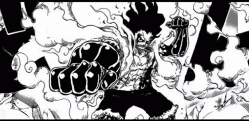 Luffy Gear 4 Form GIF