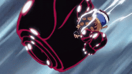 Luffy Gear 4 Overwhelming Hit GIF