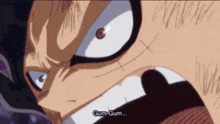 Luffy Gear 4 Stretchable Arms GIF