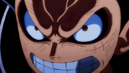 Luffy Gear 4 Strong Big Arms GIF