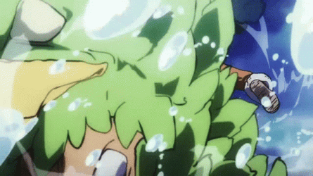 Luffy Gear 5 Powerful Onslaught GIF
