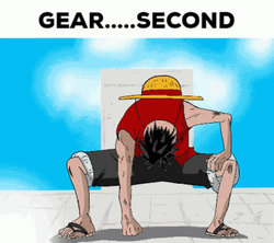 Luffy Gear Second Launch Gear 5 GIF