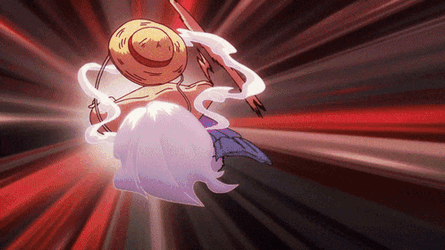 Luffy Haki One Piece Gear 5 GIF