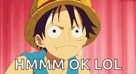 Luffy One Piece GIF