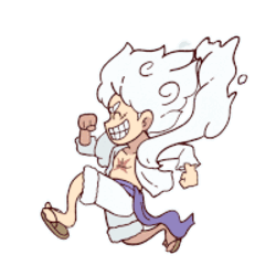 Luffy One Piece Sticker GIF