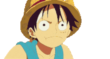 Luffy Sticker GIF