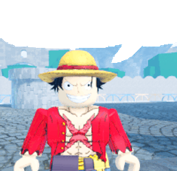 Luffy Sticker GIF
