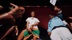 Luh Tyler White Shirt Performance GIF