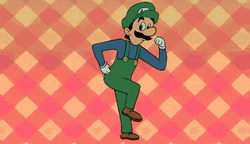 Luigi Graceful Groove Loop GIF