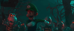 Luigi's Caught Mario Running GIF