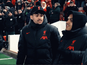 Luis Diaz Cold Wears Jacket GIF