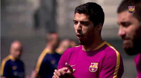 Luis Suarez Clapping GIF