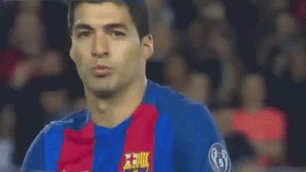 Luis Suarez Snout GIF