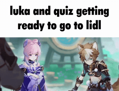 Luka And Quiz Getting Ready To Go To Lidl GIF