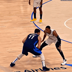 Luka Doncic Ankle Break GIF