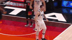 Luka Doncic Happy Yeah NBA Playoffs GIF