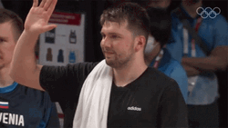 Luka Doncic High Five GIF