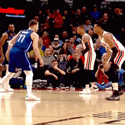 Luka Doncic Long Shot GIF