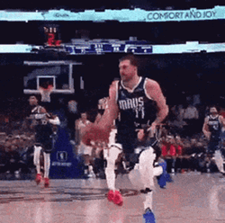Luka Doncic Poster Dunk GIF