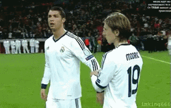 Luka Modric And Cristiano Ronaldo GIF