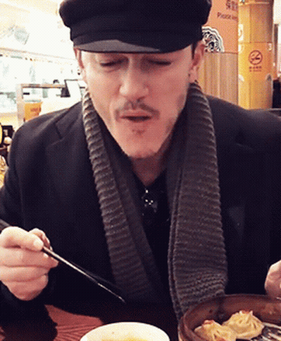 Luke Evans GIF