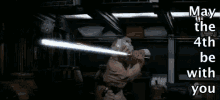 Luke Skywalker May The 4Th Be With You GIF