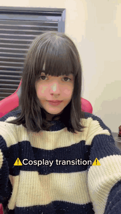 Lully Chan Costume Transition GIF