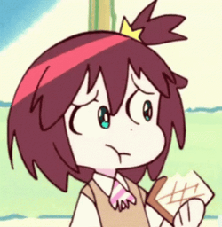 Luluco Eating Toast Bread GIF