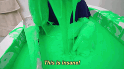 Luminous Emerald Green Paint GIF