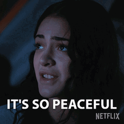 Luna Blaise It's So Peaceful GIF