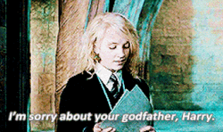 Luna Lovegood Feeling Sorry For Harry's Godfather GIF