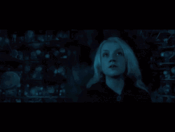 Luna Lovegood Knocked Down By Enemy GIF